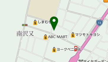 ドコモショップ 福島西店の地図画像