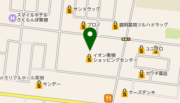 ドコモショップ イオン東根店の地図画像