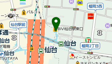 ドコモショップ 仙台東口店の地図画像