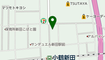 ドコモショップ 新田東店の地図画像