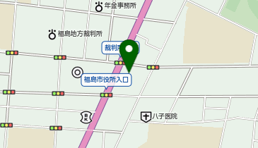 ドコモショップ 福島市役所前店の地図画像