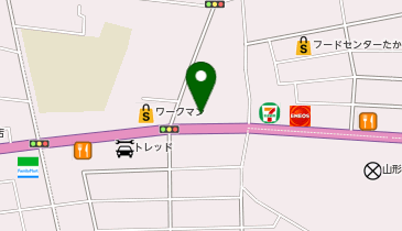 ドコモショップ 山形南原店の地図画像