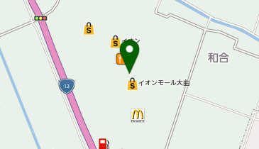 ドコモショップ イオンモール大曲店の地図画像