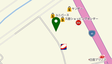 ドコモショップ 久慈店の地図画像