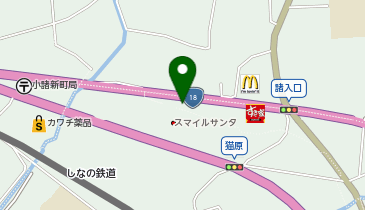 ドコモショップ 小諸店の地図画像