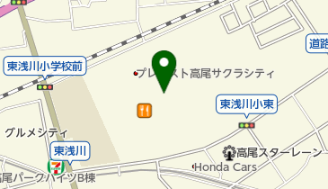 ドコモショップ イーアス高尾店の地図画像
