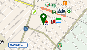 ドコモショップ 清瀬店の地図画像