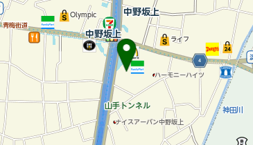 ドコモショップ 中野坂上店の地図画像