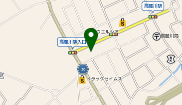 ドコモショップ 日高店の地図画像