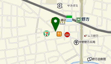 ドコモショップ 野方店の地図画像