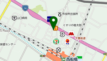 ドコモショップ 西船橋店の地図画像