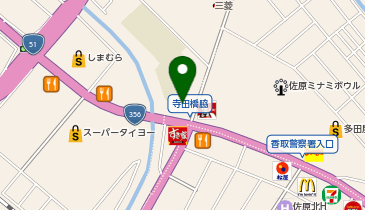 ドコモショップ 佐原店の地図画像