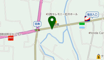 ドコモショップ 塩田店の地図画像