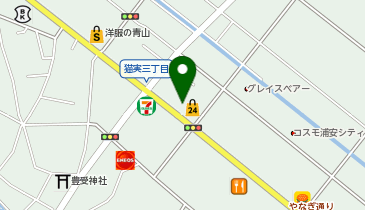 ドコモショップ 浦安店の地図画像