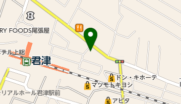 ドコモショップ 君津店の地図画像