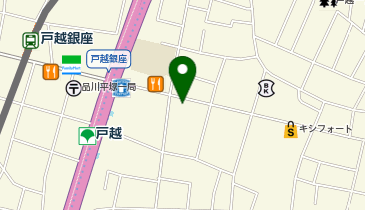 ドコモショップ 戸越銀座店の地図画像