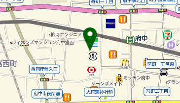 ドコモショップ 府中店(東京都)の地図画像
