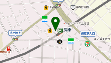 ドコモショップ 長原駅前店の地図画像