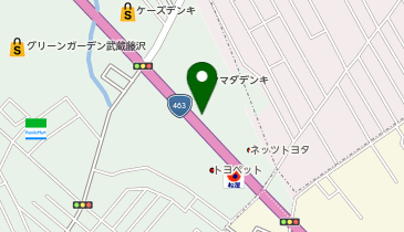 ドコモショップ 武蔵藤沢店の地図画像