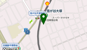 ドコモショップ 雪が谷大塚店の地図画像