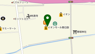 ドコモショップ イオンモール春日部店の地図画像