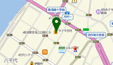 ドコモショップサテライト ラブラ万代店の地図画像