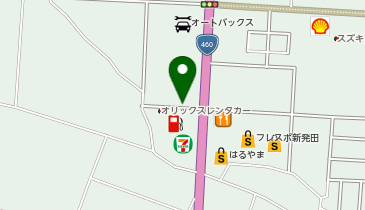 ドコモショップ 新発田店の地図画像