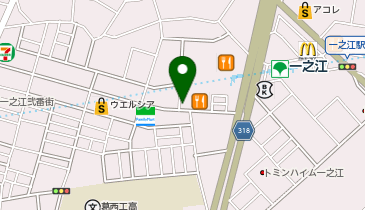 ドコモショップ 一之江店の地図画像