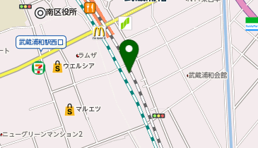 ドコモショップ 武蔵浦和店の地図画像