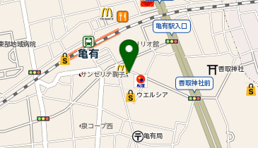 ドコモショップ 亀有店の地図画像