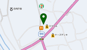 ドコモショップ 中津川店の地図画像