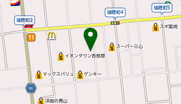 ドコモショップ 各務原店の地図画像