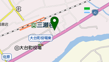 ドコモショップミルキー大台店の地図画像