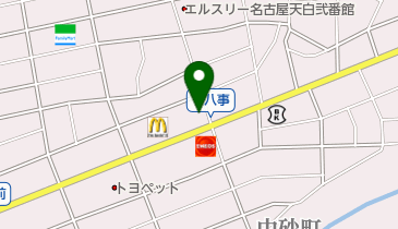 ドコモショップ弥富通店の地図画像