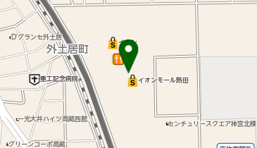 ドコモショップ イオンモール熱田店の地図画像