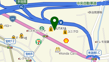 ドコモショップ 多治見店の地図画像