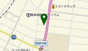 ドコモショップ 粟津店の地図画像