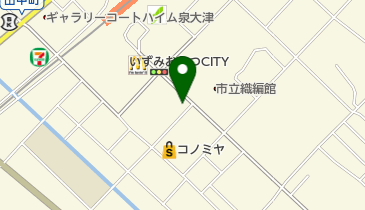 ドコモショップ 泉大津駅前店の地図画像