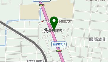 ドコモショップ 服部店の地図画像