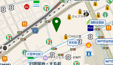 ドコモショップ 三宮センター街店の地図画像