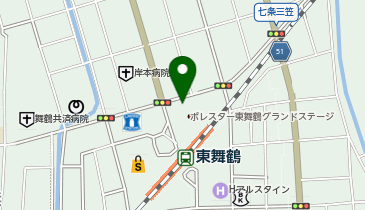 ドコモショップ 東舞鶴店の地図画像