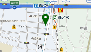 ドコモショップ 森ノ宮店の地図画像