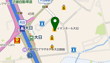 ドコモショップ イオンモール大日店の地図画像