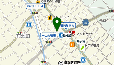 ドコモショップ 板宿店の地図画像