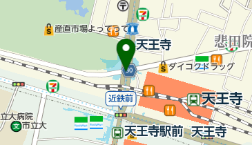 ドコモショップ あべちか店の地図画像