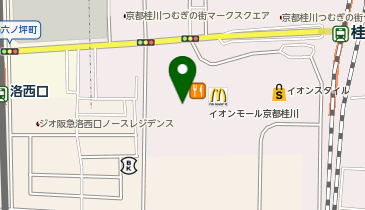ドコモショップ イオンモール京都桂川店の地図画像