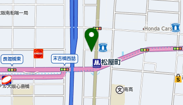 ドコモショップ 松屋町店の地図画像