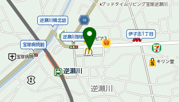 ドコモショップ 逆瀬川店の地図画像