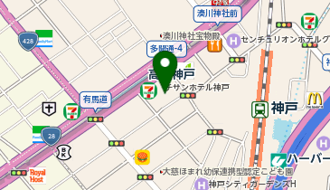 ドコモショップ 神戸駅前店の地図画像