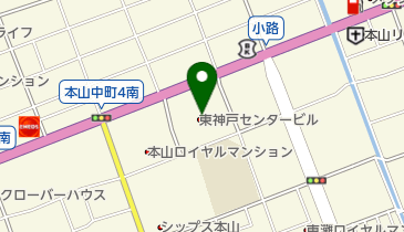 ドコモショップ 甲南店の地図画像